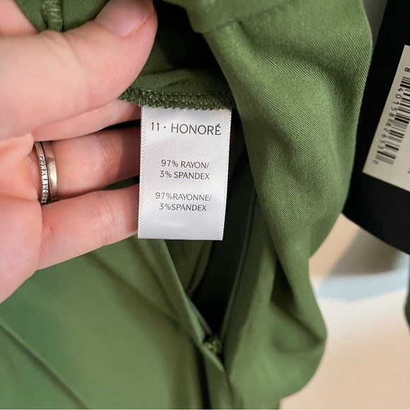 11 HONORE Sheila Notched Collar Long Sleeve Utility Jumpsuit - Picture 10 of 11